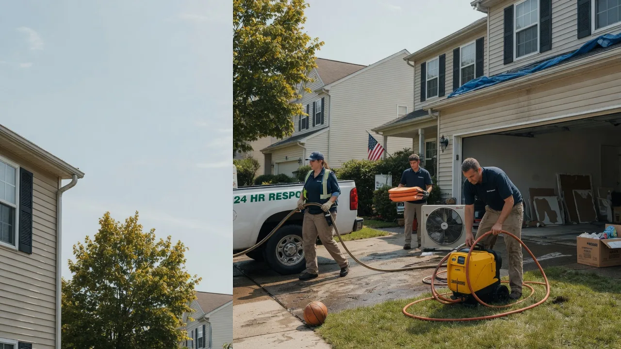 Emergency Water Damage Restoration in Tollhouse, CA near me